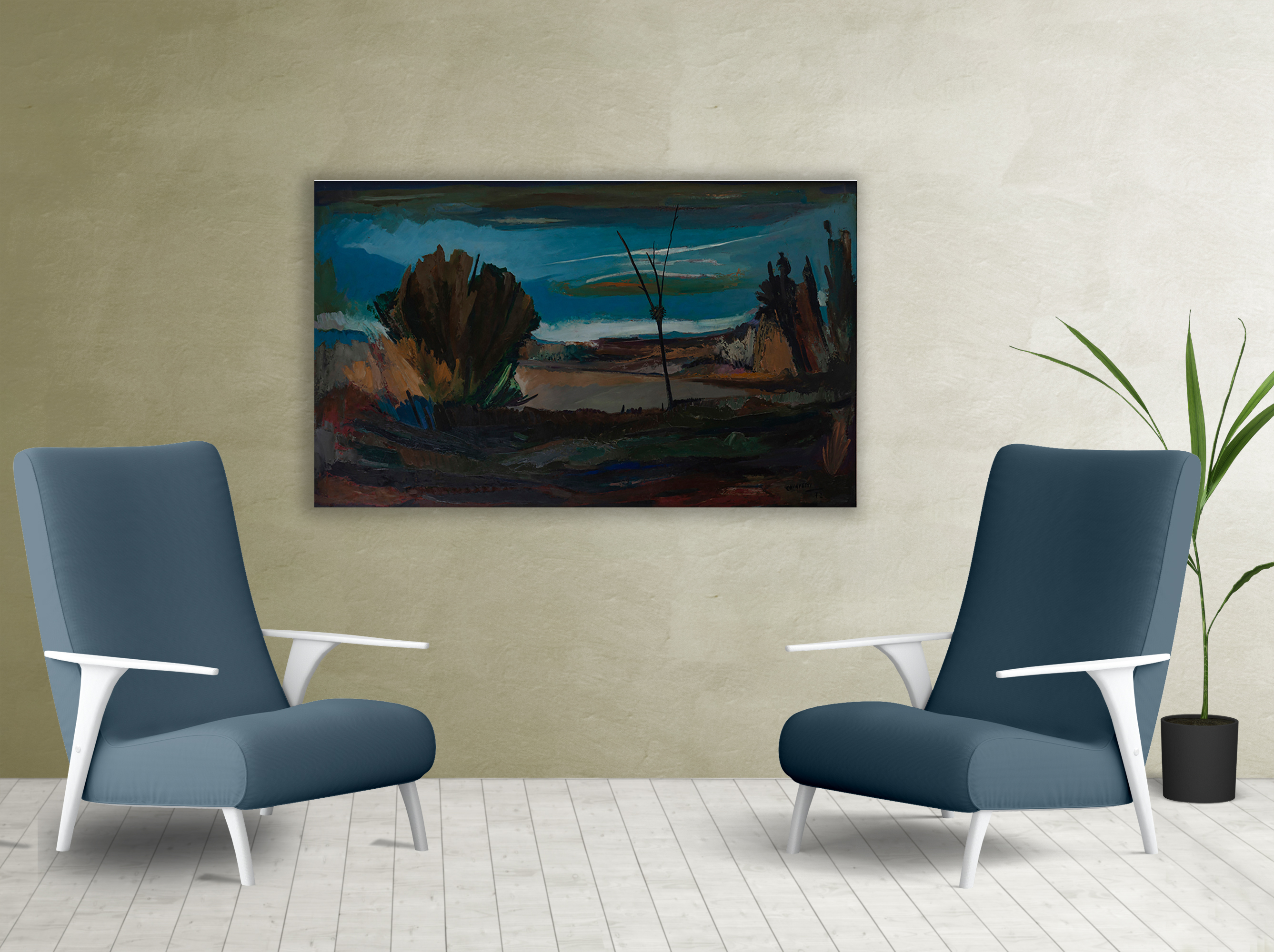 Living cuadro Malvinas 3